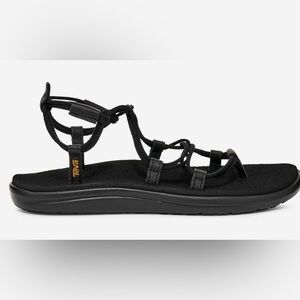 Black Voya Infinity Sandal Size 9